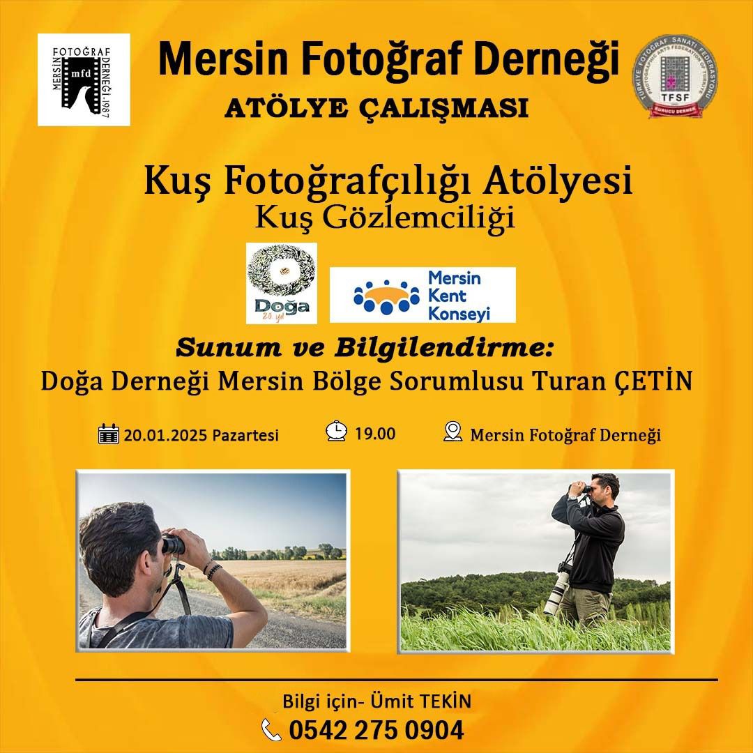 Kuş Fotoğrafçılığı Atölyesi