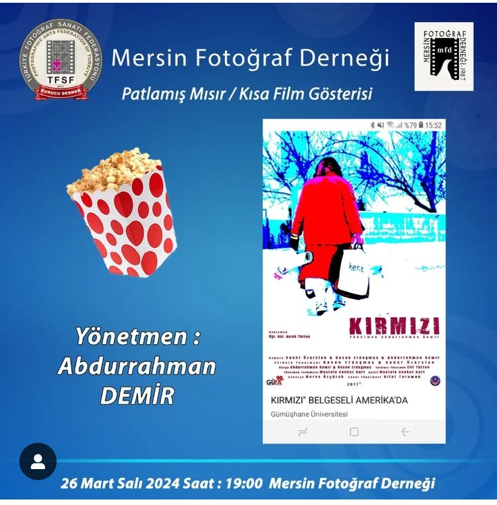Patlamış Mısır / Kısa Film Gösterimi